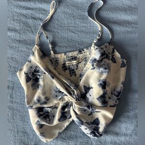 Abercrombie & Fitch Floral Crop Top